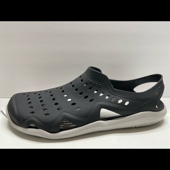 NEW Crocs Swiftwatee Wave Men’s Clogs Sandals - Picture 6 of 8